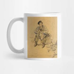 A Cobbler by Jean-Francois Raffaelli Mug